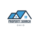 Ohio Property Search logo with state map icon